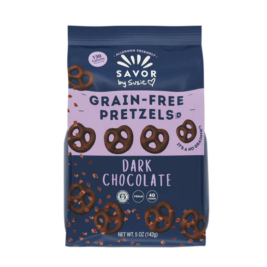 Dark Chocolate Grain Free Pretzels